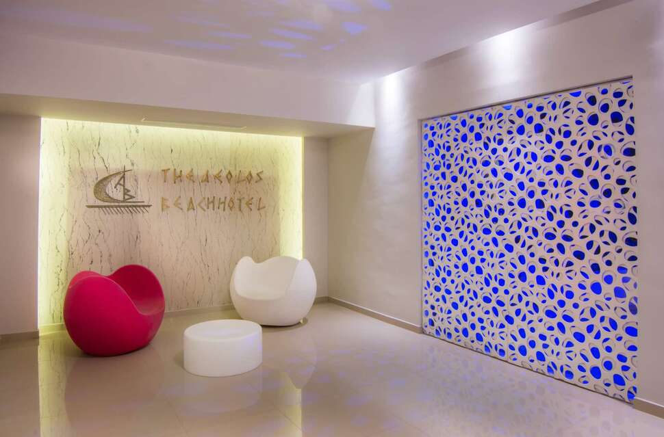 Ein Foto vom Innenbereich im Aeolos Beach Hotel