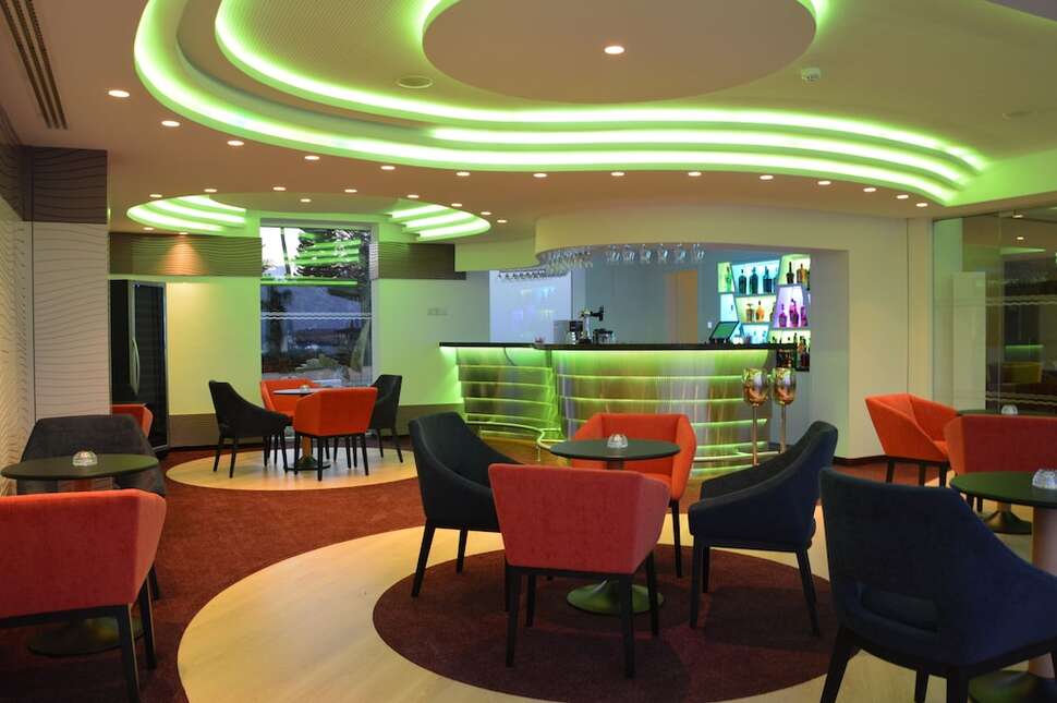 Een foto van de faciliteiten bij Vassos Nissi Plage Hotel