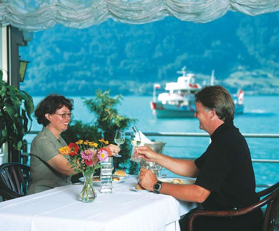 Een foto van Strandhotel Iseltwald