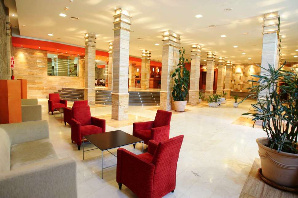 Een foto van het interieur van Hotel Livvo Lago Taurito