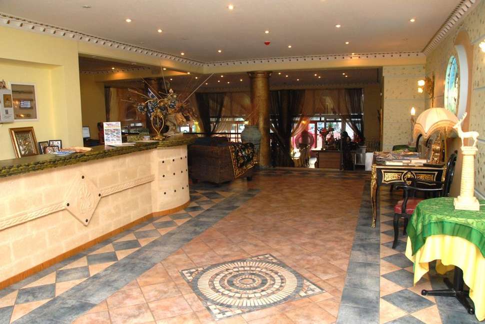 Een foto van het interieur van Appartementen Rafael