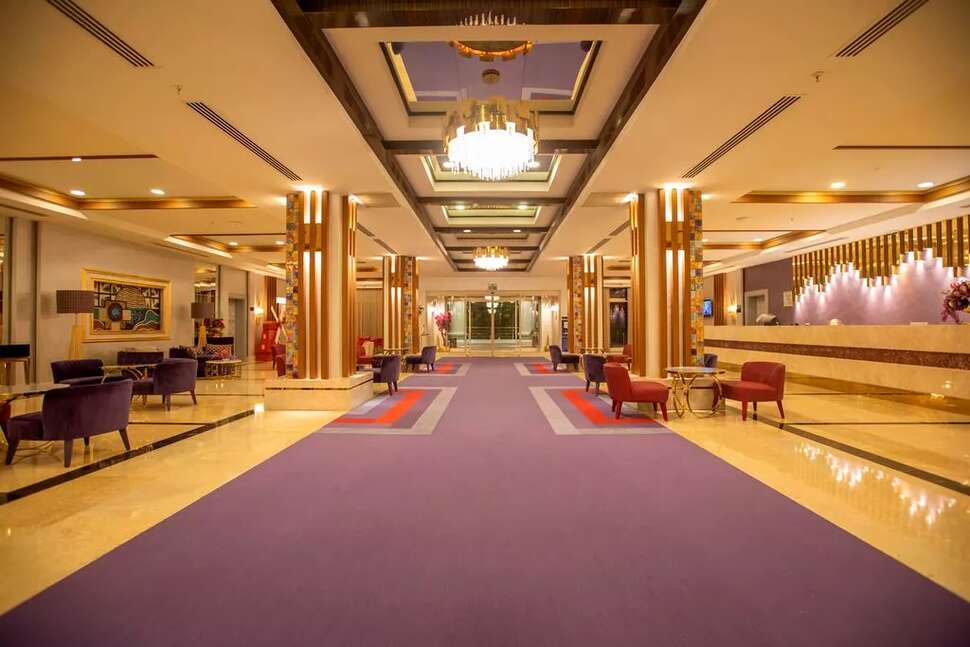 Een foto van het interieur van Orange County Resort Hotel Belek