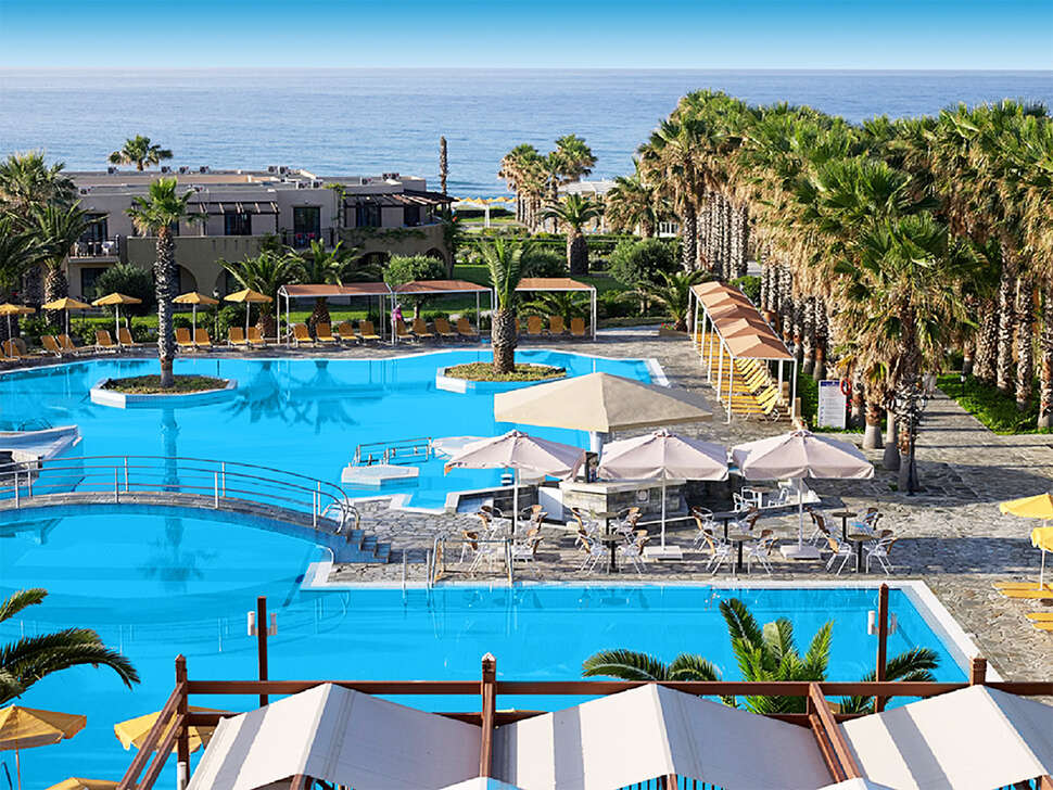 Ein Foto vom Pool im Porto Bello Beach