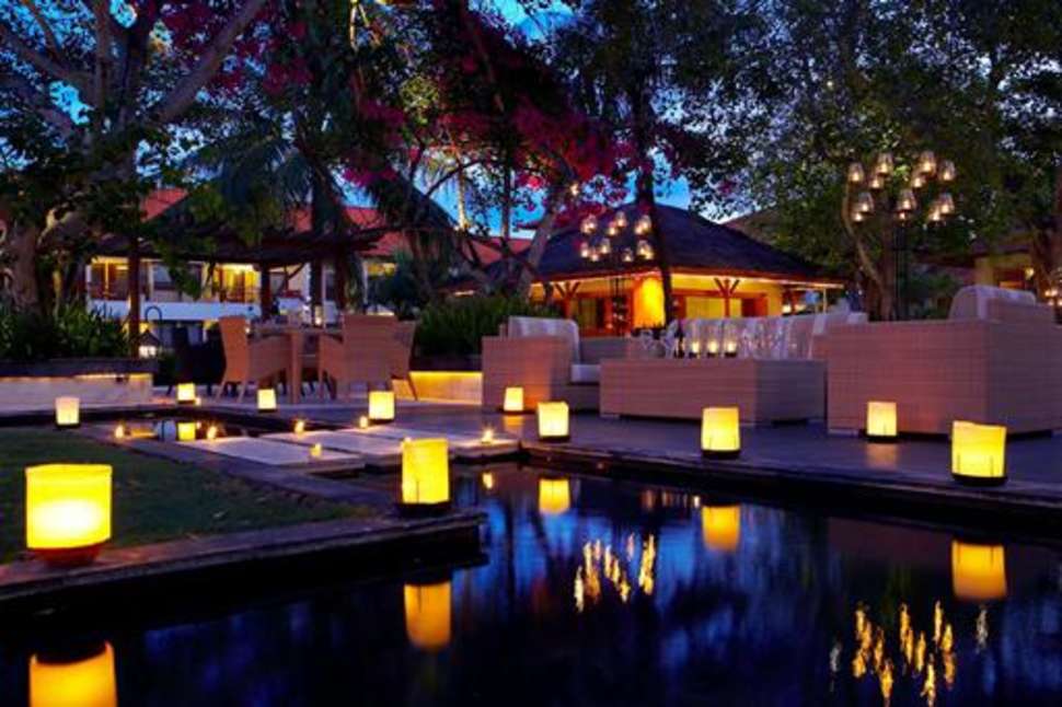 Ein Foto von der Terrasse im The Laguna Resort & Spa