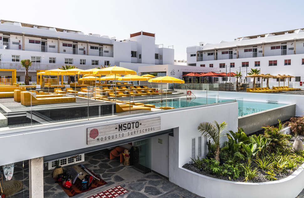 Een foto van de buitenkant van Buendia Corralejo Nohotel