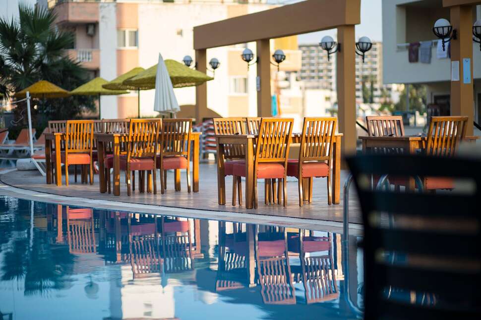 Een foto van de faciliteiten bij Tuntas Family Suites Kusadasi