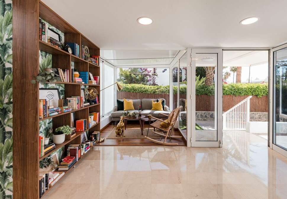 Een foto van het interieur van Appartementen Roca Verde