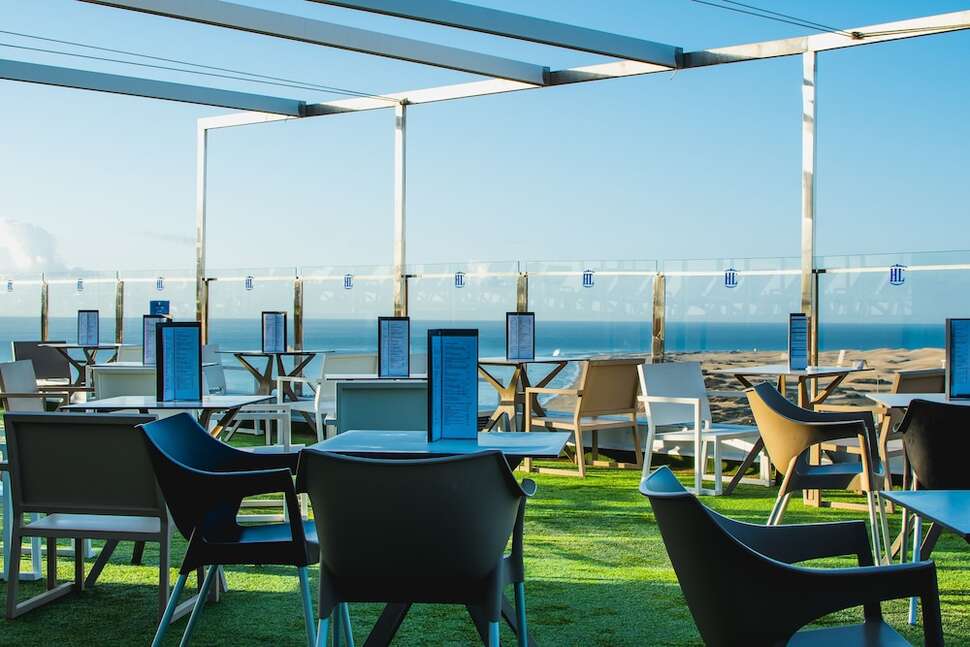 Een foto van de faciliteiten bij HL Suitehotel Playa del Ingles