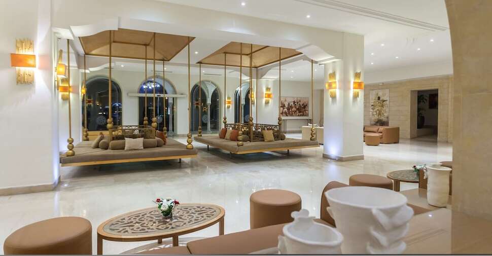 Een foto van het interieur van Occidental Sousse Marhaba