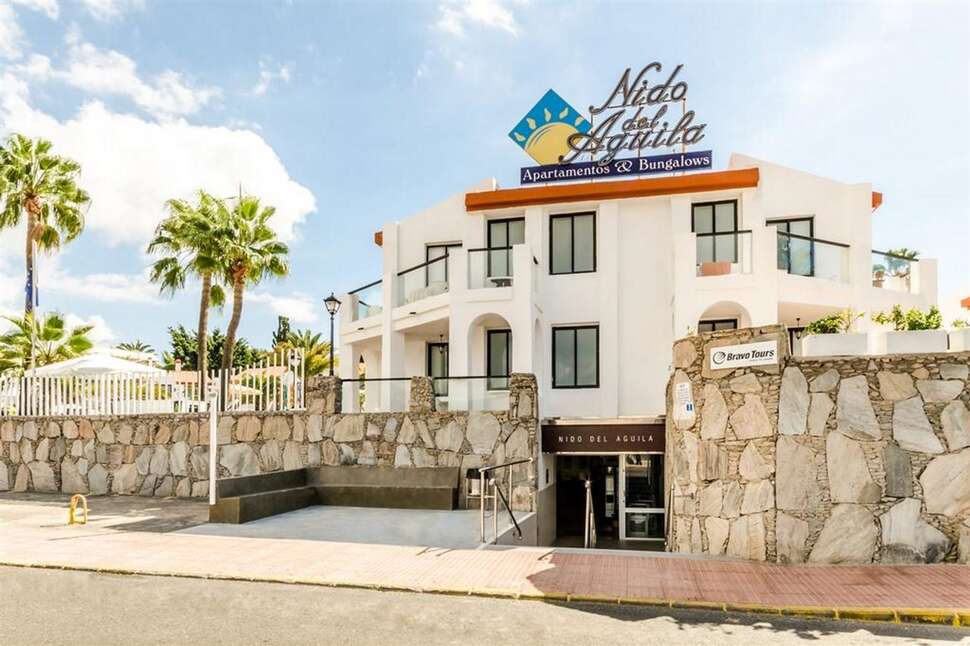 Een foto van de buitenkant van Bungalows Nido del Aguila