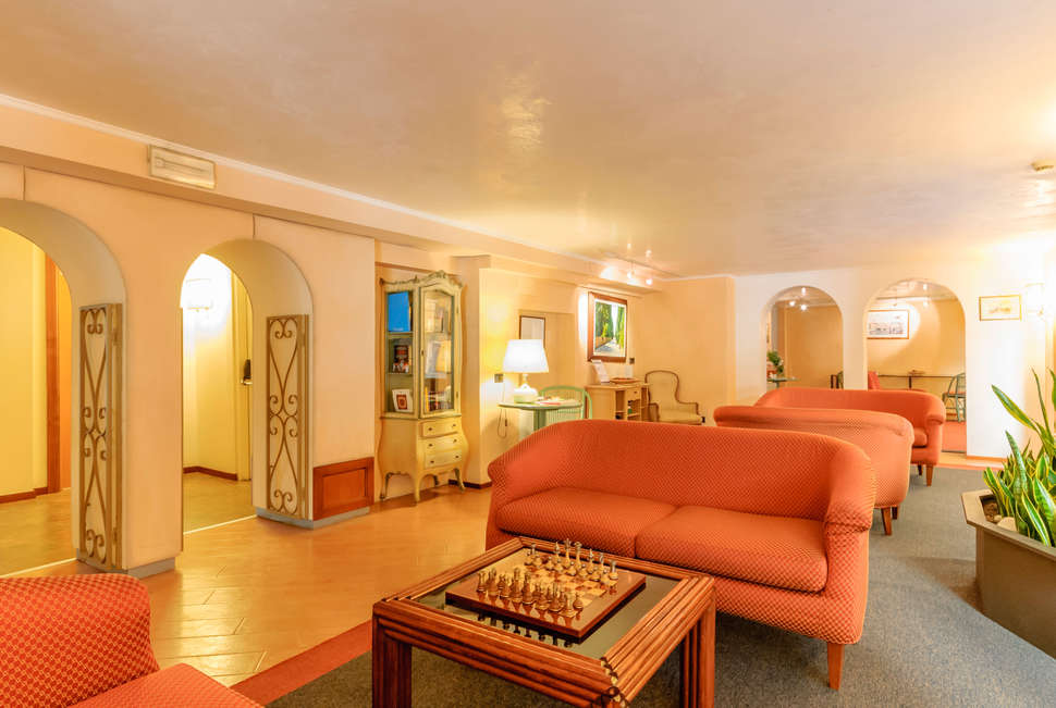 Een foto van het interieur van Hotel Pitti Palace Al Ponte Vecchio
