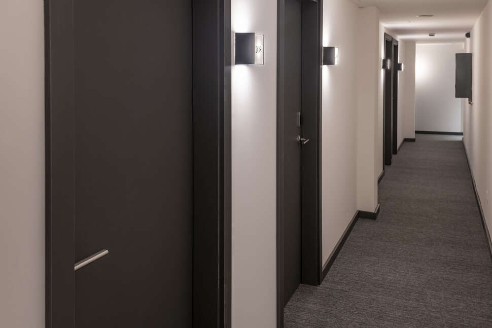 Een foto van het interieur van Hotel GHT Miratge