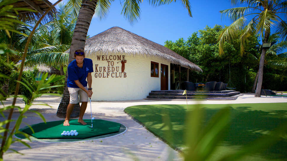 Een foto van de faciliteiten bij Kuredu Island Resort