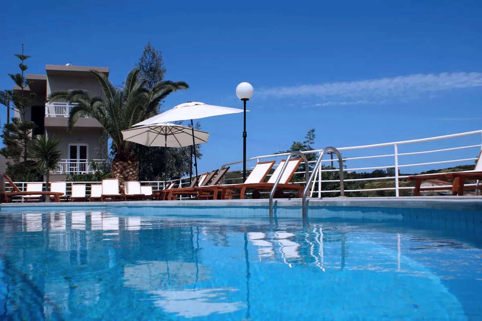 Ein Foto von einer Übersicht des Hotel Pelagia Bay