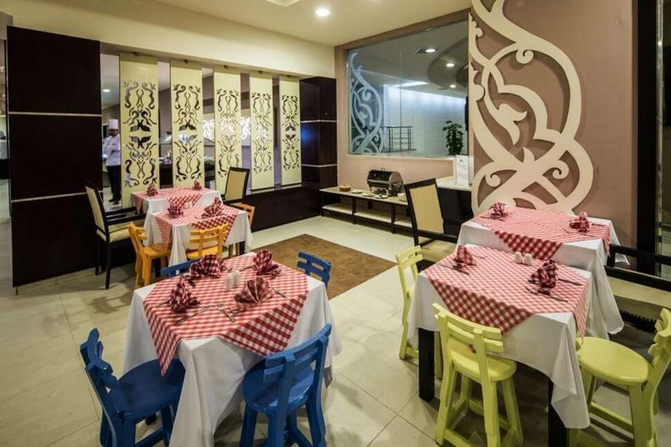Een foto van de faciliteiten bij El Karma Aqua Beach Resort