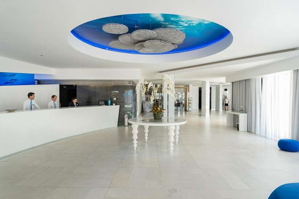Een foto van het interieur van Jupiter Albufeira Hotel