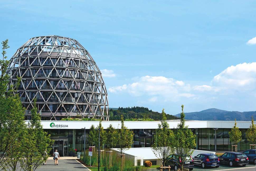 Ein Foto von einer Übersicht des Oversum Vital Resort Winterberg