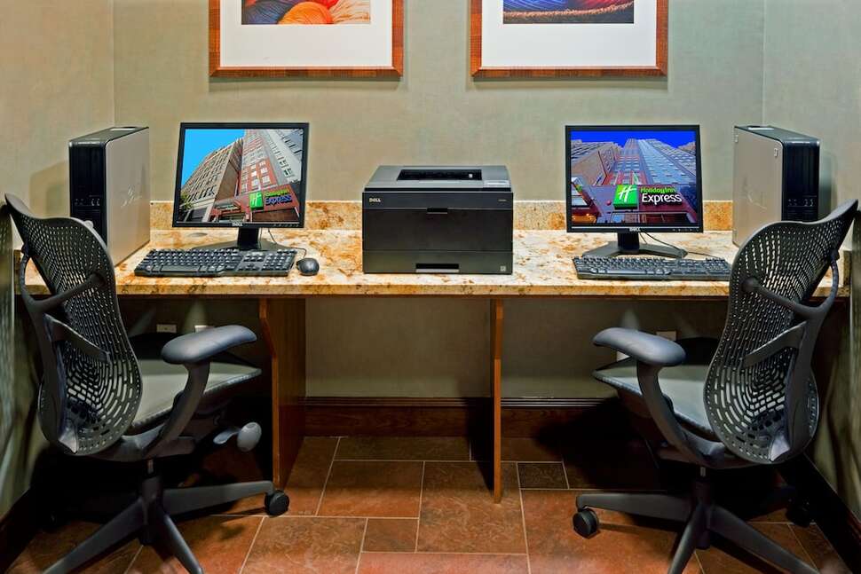 Een foto van de faciliteiten bij Holiday Inn Express New York City Times Square