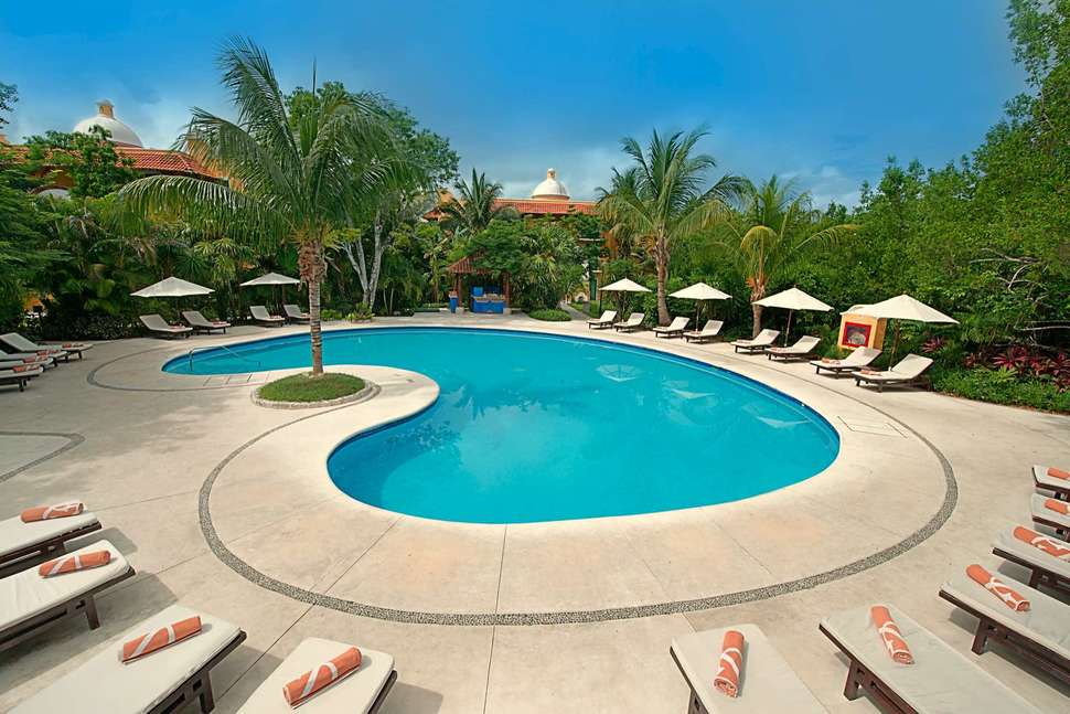 Een foto van een overzicht van Occidental Cozumel