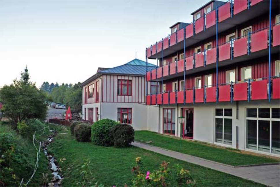 Een foto van de buitenkant van Familiehotel Reiterhof Runding
