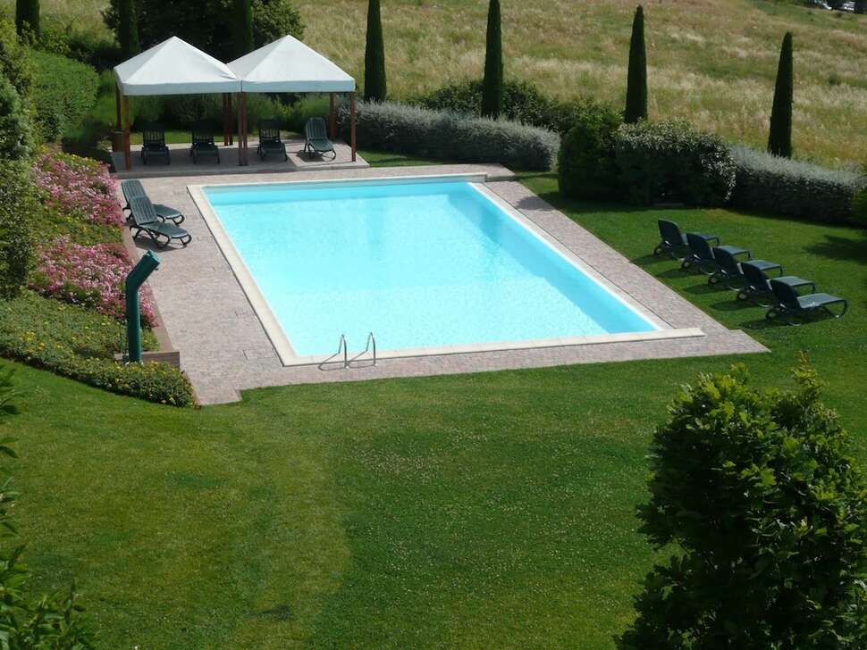 Een foto van het zwembad bij Sangallo Park Hotel