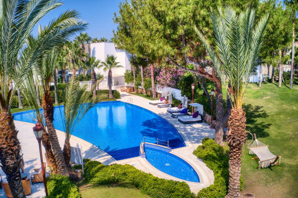 Een foto van het zwembad bij Hillstone Bodrum Hotel & Spa