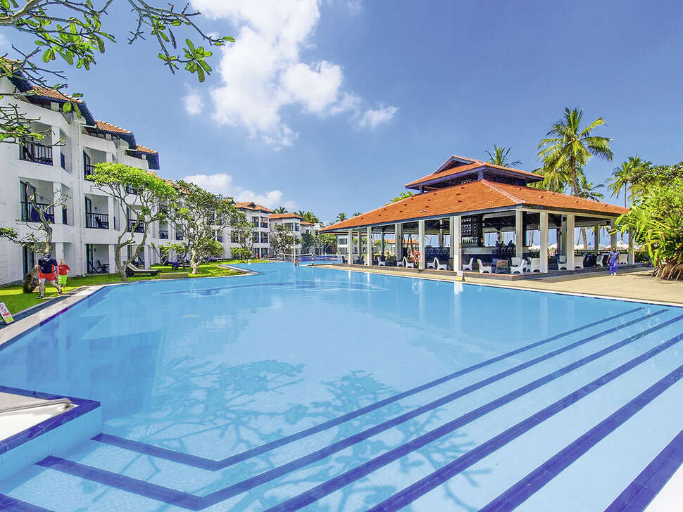 Ein Foto vom Pool im Club Hotel Dolphin