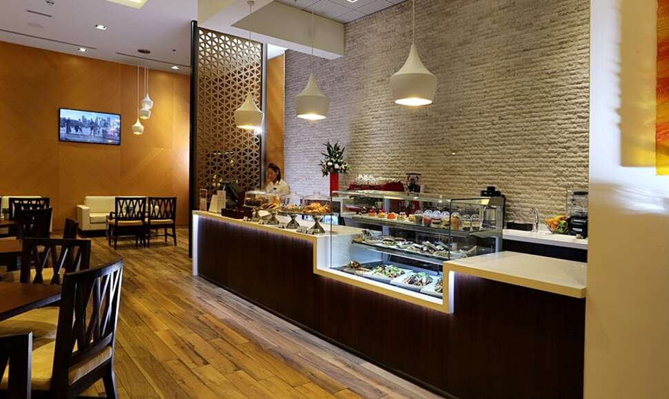 Een foto van de faciliteiten bij La Suite Dubai Hotel & Appartementen