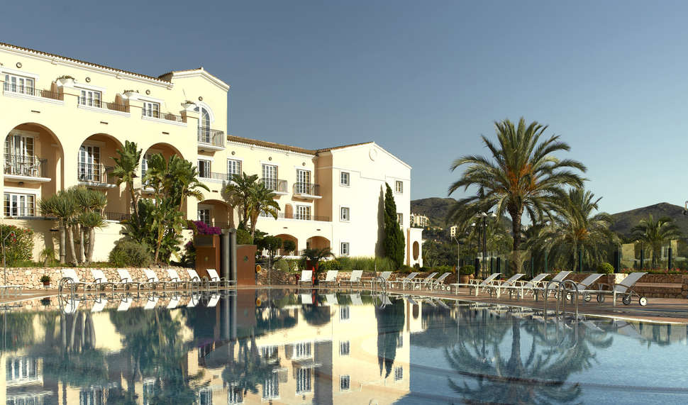 Ein Foto von einer Übersicht des La Manga Club Principe Felipe