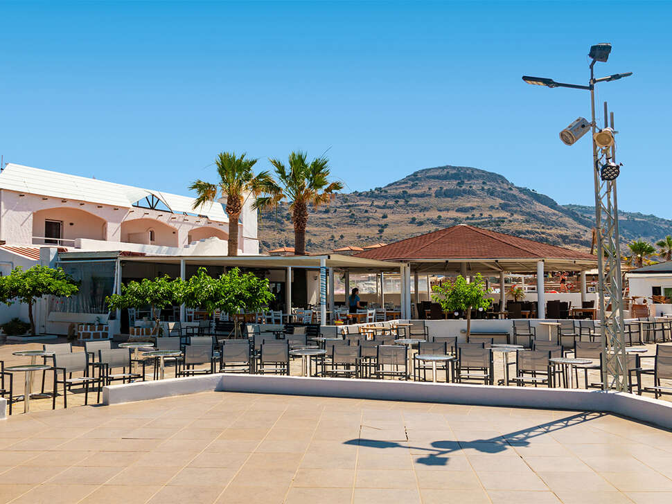 Een foto van Sun Beach Lindos Hotel