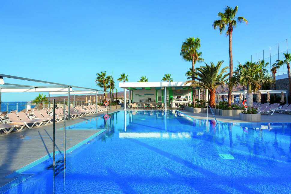 Ein Foto vom Pool im Riu VistaMar