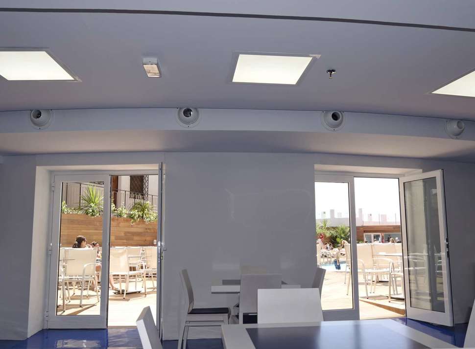 Een foto van het interieur van Alegria Sun Village