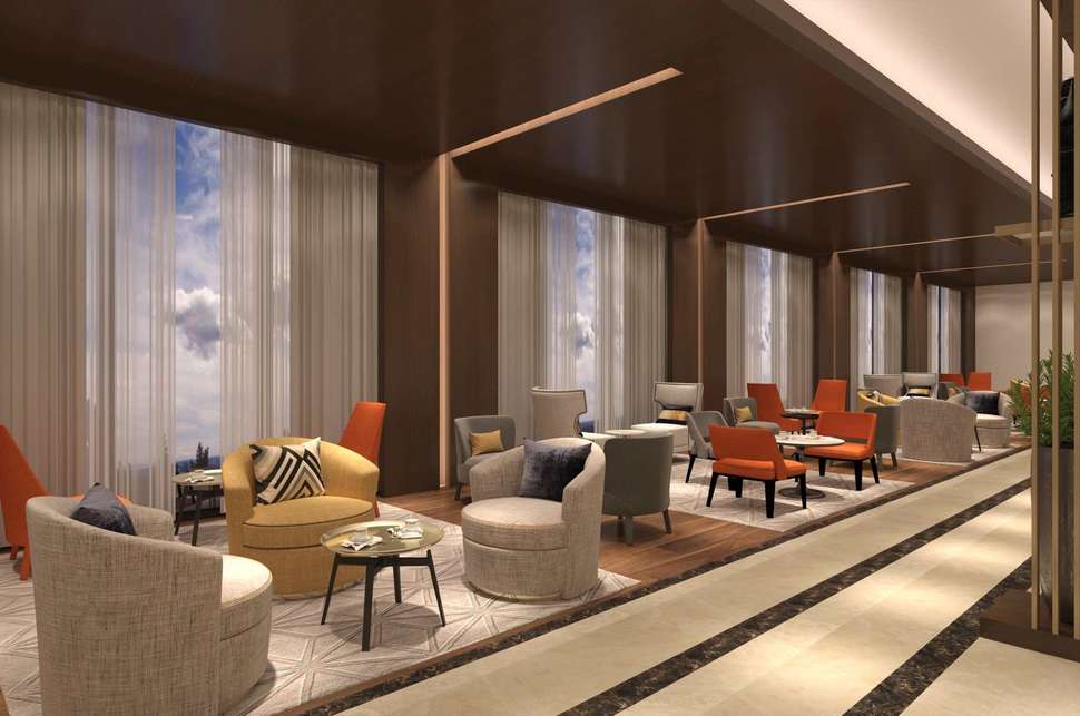 Een foto van het interieur van Susesi Luxury Resort
