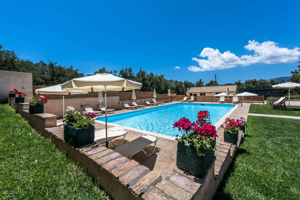 Ein Foto vom Pool im Dolce Vita Residence