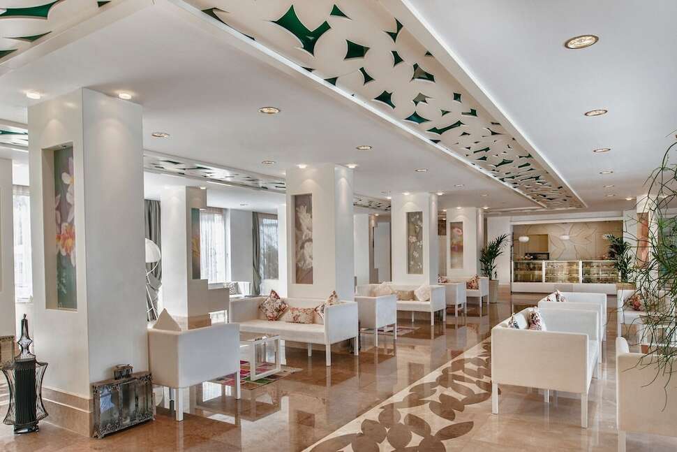 Een foto van het interieur van Agaya Bodrum