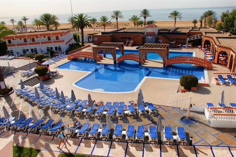 Een foto van het zwembad bij Hotel Club Al Moggar Garden Beach
