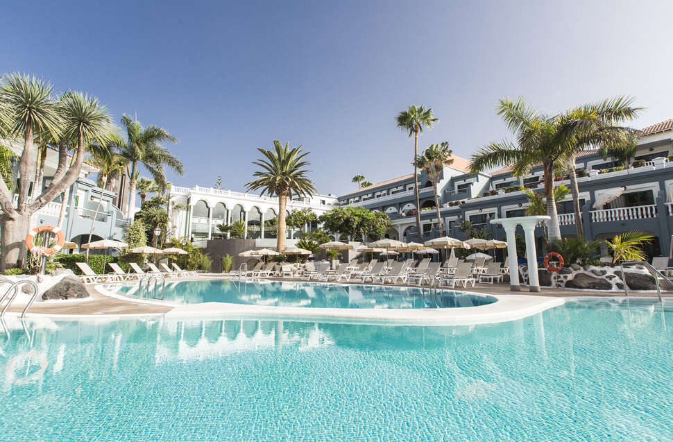 Een foto van een overzicht van Hotel Colon Guanahani