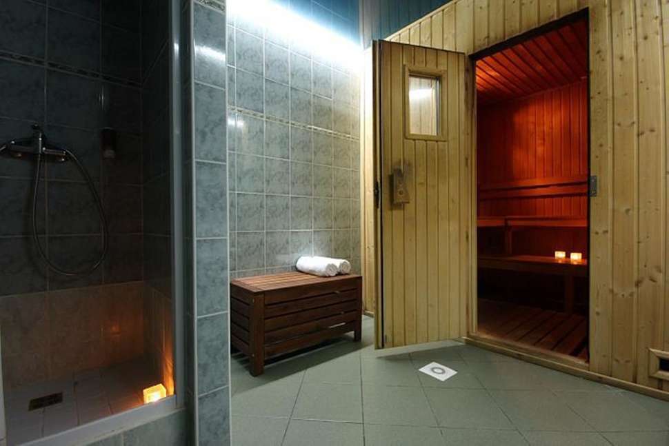 Een foto van de faciliteiten bij Hotel Snezka