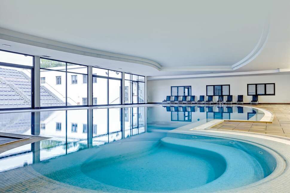 Een foto van het zwembad bij Parc Hotel