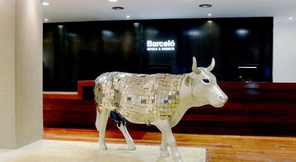 Een foto van het interieur van Barcelo Bilbao Nervion