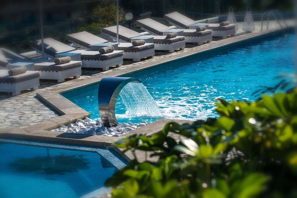 Een foto van het zwembad bij Happy Cretan Suites