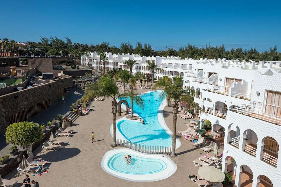 Een foto van het zwembad bij Sotavento Beach Club