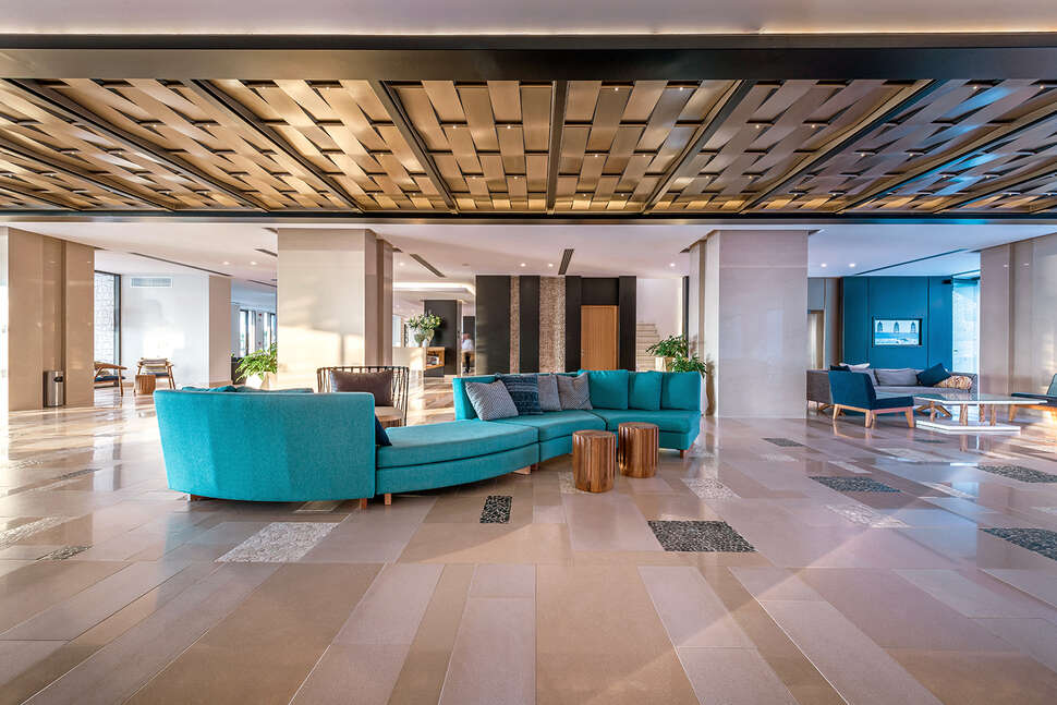 Ein Foto vom Innenbereich im Mitsis Rodos Village Beach Hotel