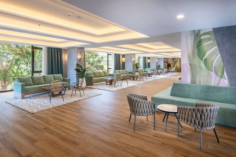 Een foto van het interieur van Riu Buenavista
