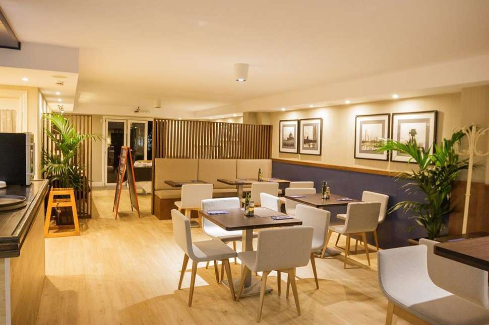 Een foto van de faciliteiten bij Aparthotel Puerto Azul