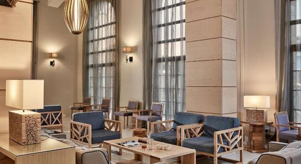 Een foto van het interieur van TUI Blue Atlantica Aeneas Resort