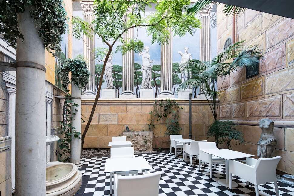 Een foto van de faciliteiten bij Catalonia Roma