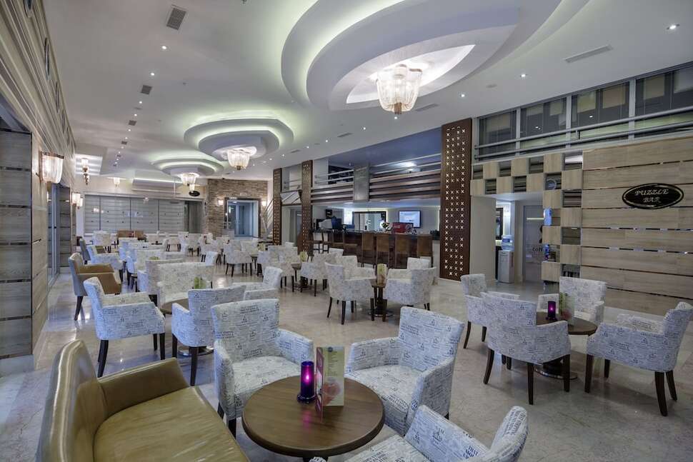 Een foto van de faciliteiten bij Alaiye Kleopatra Hotel
