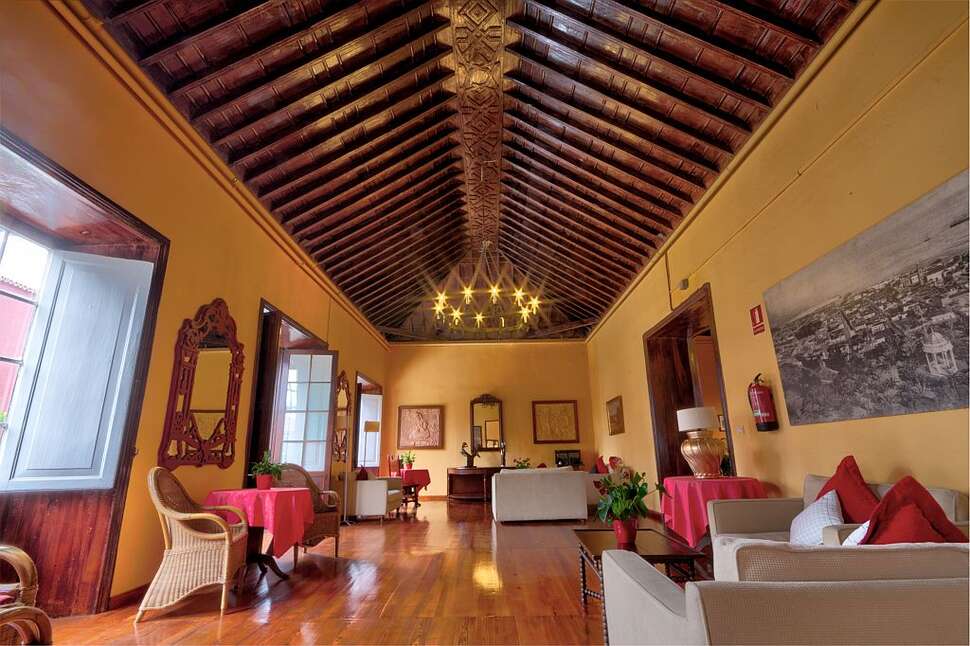 Een foto van het interieur van Hotel Marquesa