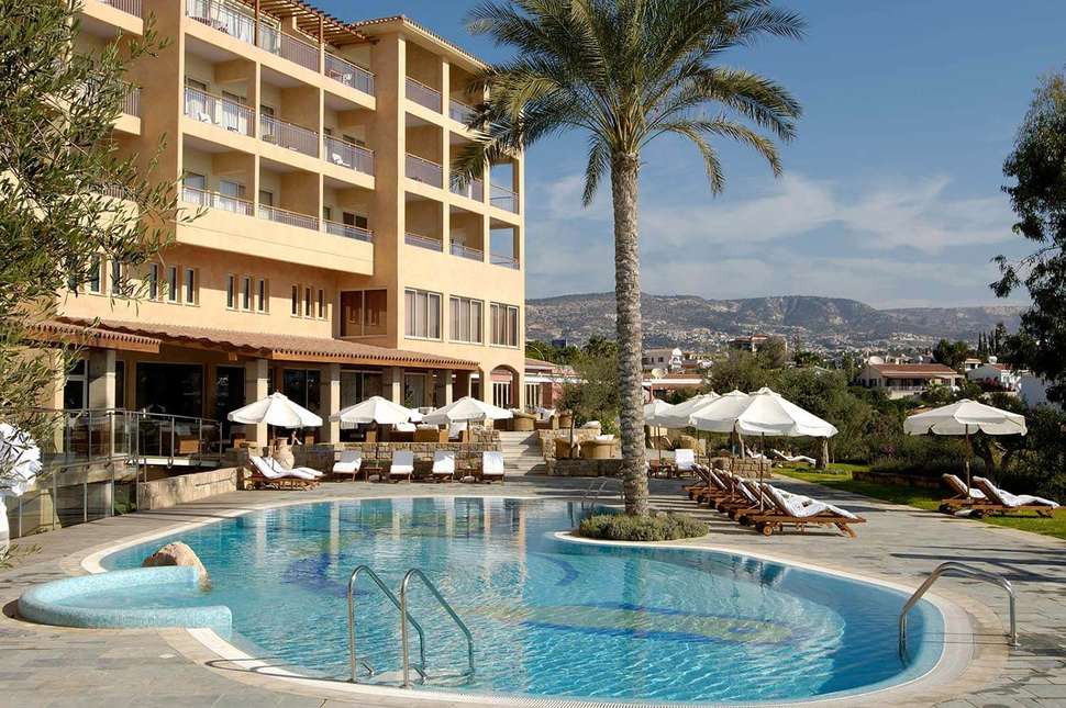 Een foto van het zwembad bij Thalassa Boutique Hotel & Spa